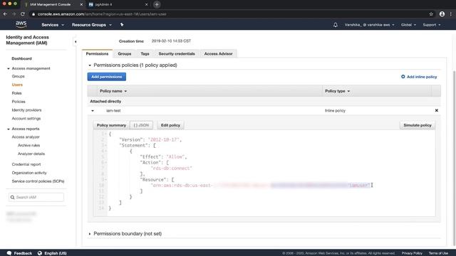 How do I connect to an RDS or Aurora PostgreSQL DB with IAM authentication through PgAdmin? смотреть онлайн