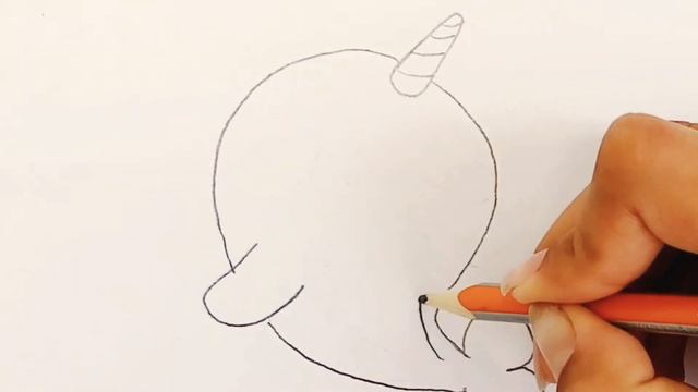 Как Нарисовать Милого Дельфина Быстрые Рисунки для Детей #KAWAII Art Tv смотреть онлайн