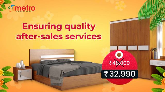 Metro Furniture World Onam Mega Sale - 15% To 51% OFFERS смотреть онлайн