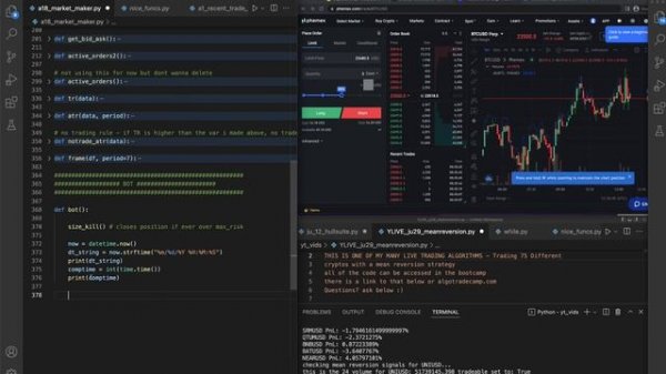 How To Build a Market Maker Algorithm (in Python)