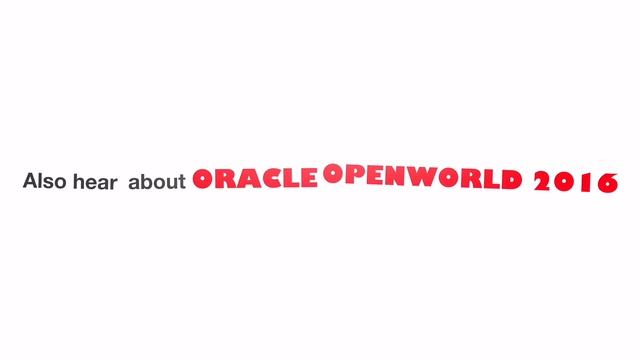 8 Nov 2016 - Brussels - Oracle Cloud Day смотреть онлайн
