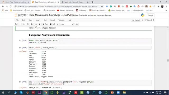Data Manipulation & Analysis Using Python (Pandas & Matplotlib) (English) | Pandas library смотреть онлайн