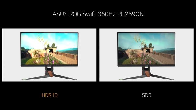 Game HDR - ASUS ROG Swift 360Hz PG259QN смотреть онлайн