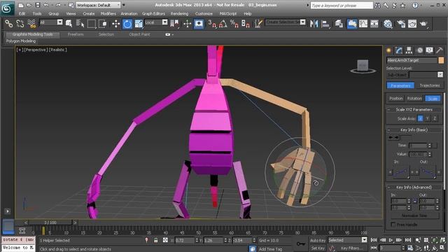 Introduction to CAT in 3ds Max 2013 Tutorial: How CAT's IKFK systems operate смотреть онлайн