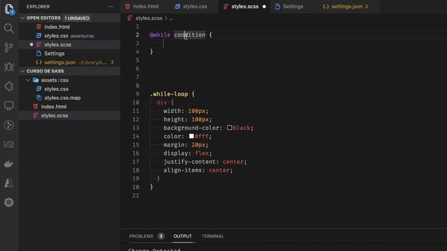 CURSO COMPLETO DE SASS FROM #ZERO TO #HERO | WHILE LOOP DIRECTIVA DE SASS смотреть онлайн