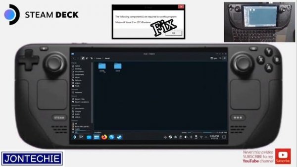 How to Fix Microsoft Visual C++ Runtime Error | Steam Deck Pinoy guide