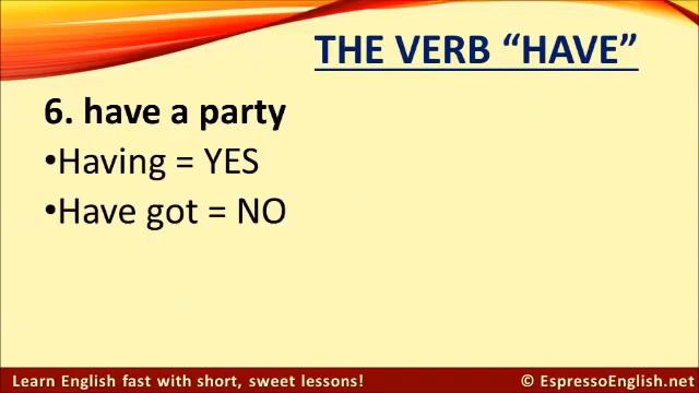 Learn grammar: having,have and have got смотреть онлайн