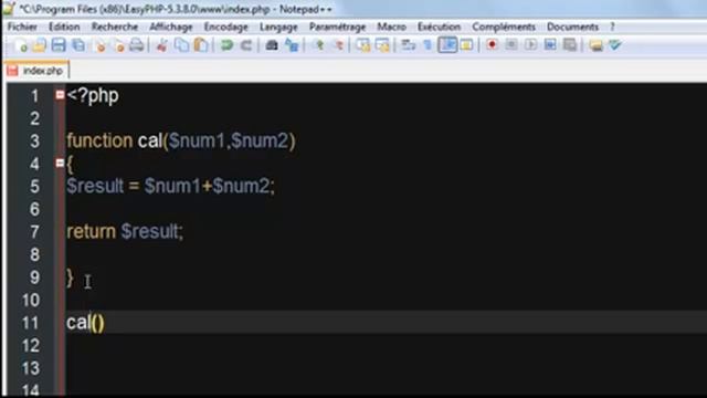 Tutoriel pour apprendre php-mysql(les fonctions:return value) | By NewDzign смотреть онлайн