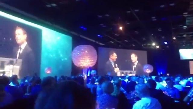 Cadel Evans at the Tour Down Under legends dinner смотреть онлайн