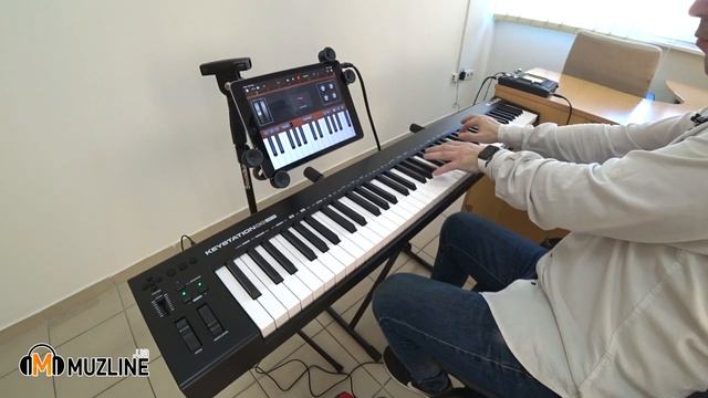 M-AUDIO Keystation 88 MK3 Обзор/Демонстрация/Overview/Demonstration/Распаковка/Unpacking/GarageBand смотреть онлайн