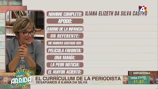 Vamo Arriba - Nos Visita Iliana Da Silva