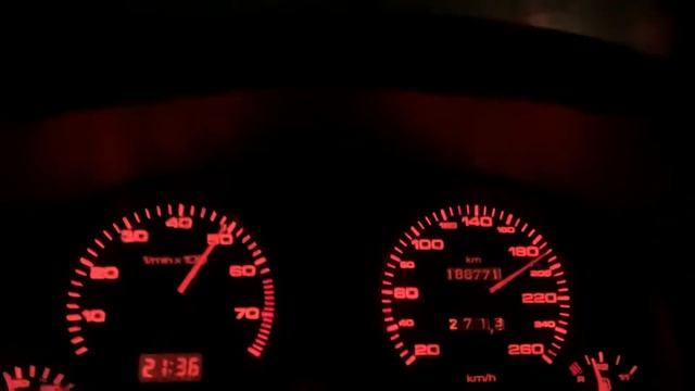 Audi Cabriolet 2.6 Acceleration 0-200 смотреть онлайн