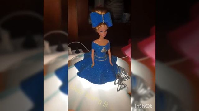 Светильник "Барби" в голубом цвете смотреть онлайн