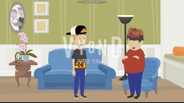 Andrew calls his dad "FAT" and gets grounded смотреть онлайн