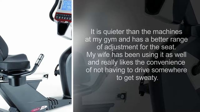 Sole Fitness LCR Light Commercial Recumbent Bike смотреть онлайн