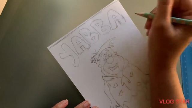 Fred Flintstone - Classic toons drawing смотреть онлайн