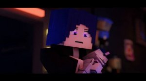 "Dancing Down Below" | FNAF Animated Minecraft Music | (Song By @APangrypiggy - Feat @ZaBlackRose)