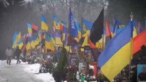 Зеленский на кладбище во Львове. Кадры впечатляют