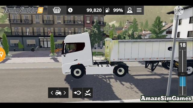 Farming Simulator 20 Android Gameplay! Map Mod Erlengrat With Ford F-MAX смотреть онлайн