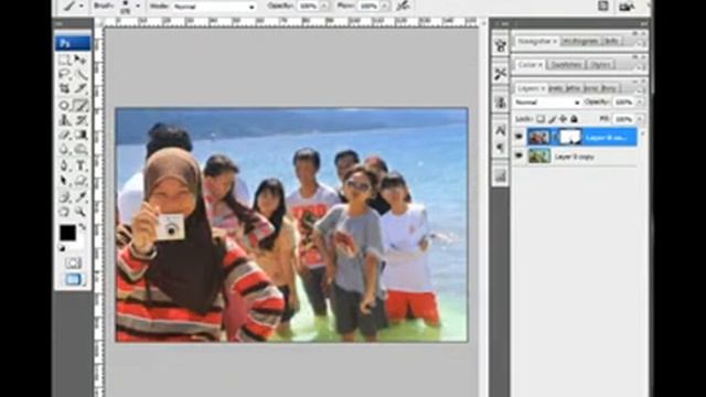 Tutorial Photoshop : Memperindah Foto Jepretan dari Kamera DSLR. смотреть онлайн