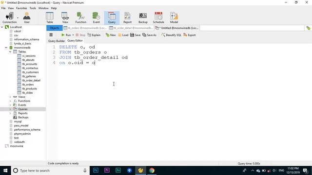 How to delete from two or multi tables in MySQL смотреть онлайн