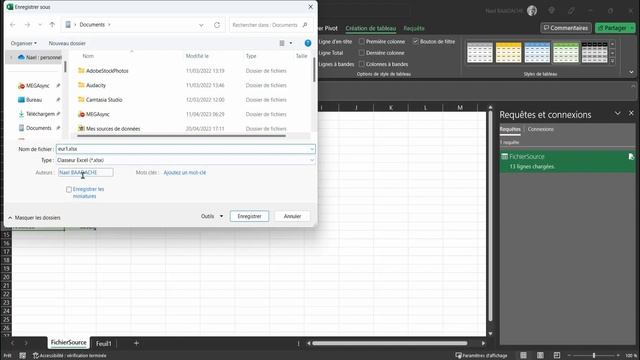 Importer Fichier PDF ou CSV Complexe Dans Excel смотреть онлайн