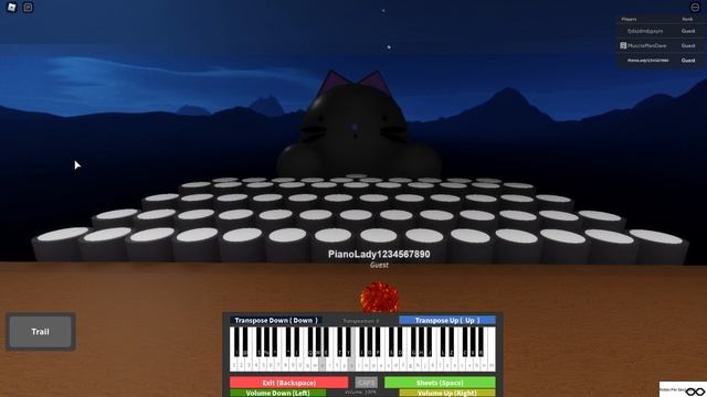 Fur Elise by Beethoven - Roblox piano смотреть онлайн