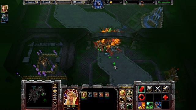Warcraft 3 Reforged ➢Прохождение➢22➢Подземелья Даларана➢Кампания Альянса:Проклятие Эльфов Крови смотреть онлайн