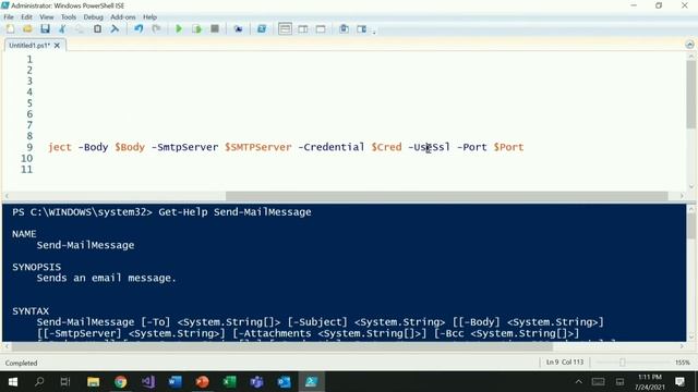 Send email using PowerShell | Send-MailMessage смотреть онлайн