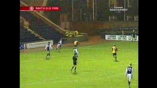 Raith Rovers vs Partick Thistle, 27 November 2004 смотреть онлайн
