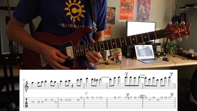 They Love Each Other - Grateful Dead, Jerry Garcia solo with sheet music and guitar tab смотреть онлайн