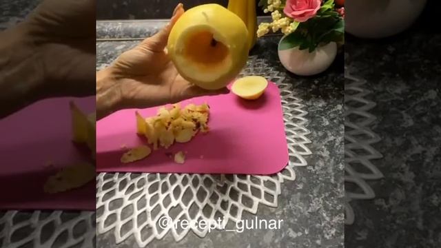 Айва запеченная в духовке с медом и орехами рецепт смотреть онлайн