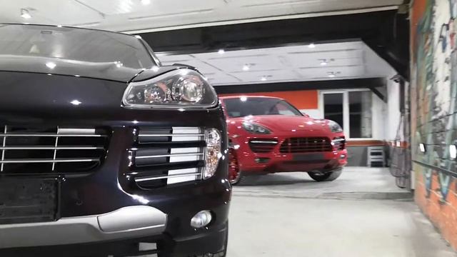 Как выглядит автомобиль после полировки и покрытия керамикой h9 + h9 + +h7.Порш каен Porsche Cayenn смотреть онлайн