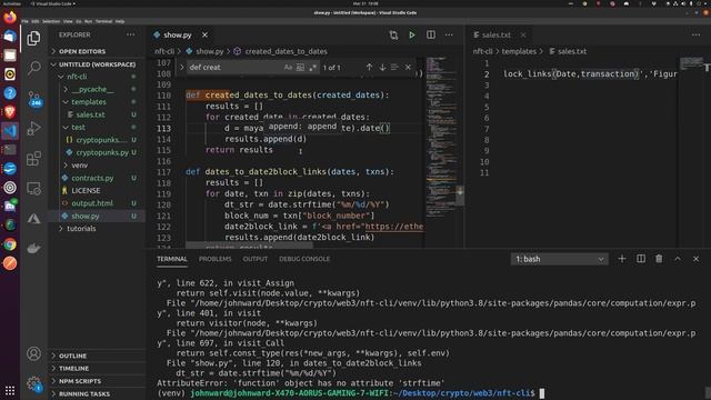 Analyzing Cryptopunks with NFT-CLI and Python - E6 смотреть онлайн