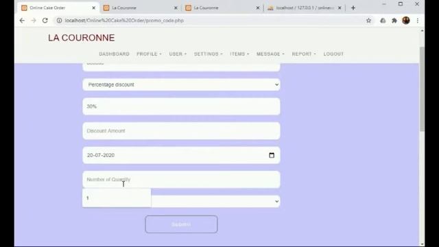 Online Cake Order Project developed in PHP & MySQL смотреть онлайн