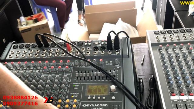 Bán Mixer Dynacord CMS 1000 Khách hàng Tây Ninh смотреть онлайн