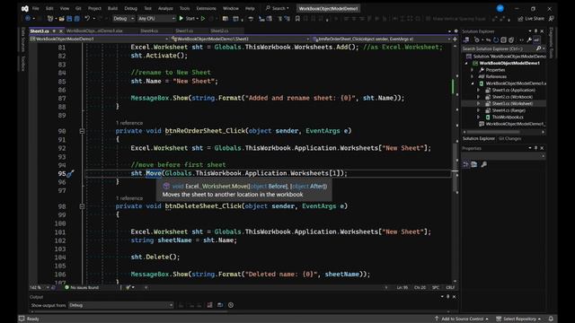 Introduction to VSTO for Microsoft Excel (Video 3 of 6): Excel Object Model смотреть онлайн