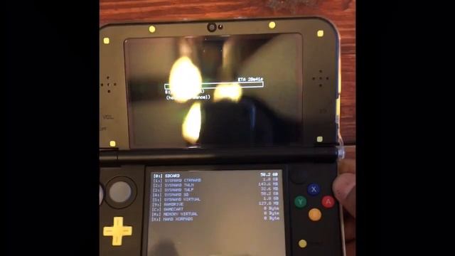 Nintendo 3DS System NAND Backup Using GodMode9 смотреть онлайн