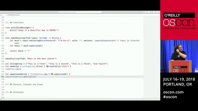 Learning Swift with Playgrounds (OSCON 2018) смотреть онлайн