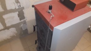 Выводим котёл Viadrus U22 D4 на режим работы.