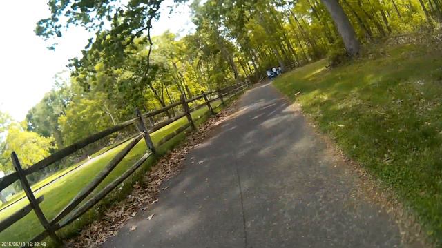 Mobius Cam with A.R Drone 2.0 at allaire state park 5/17/2015 смотреть онлайн
