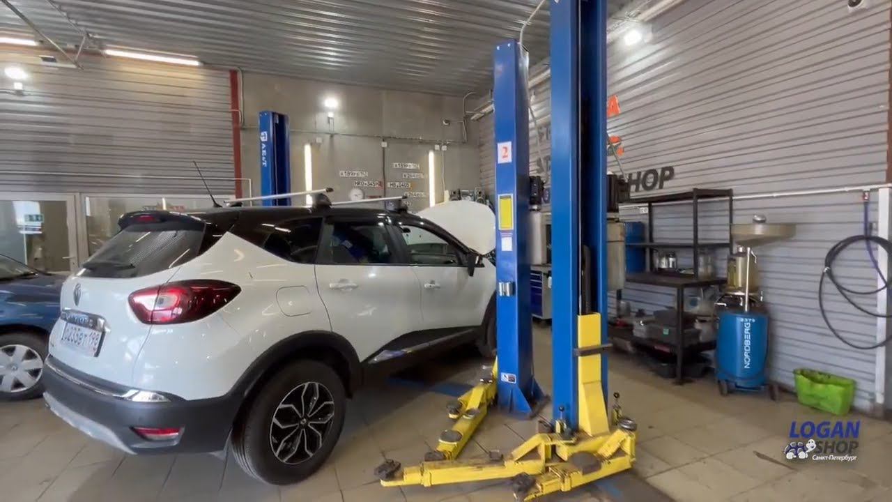 Техническое обслуживание Рено Каптюр | ТО Renault Kaptur c пробегом 90.000 смотреть онлайн