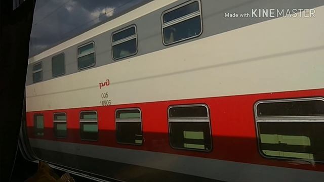 Поездка на поезде № 237/238 Москва - Анапа в Краснодар . Часть 3 смотреть онлайн