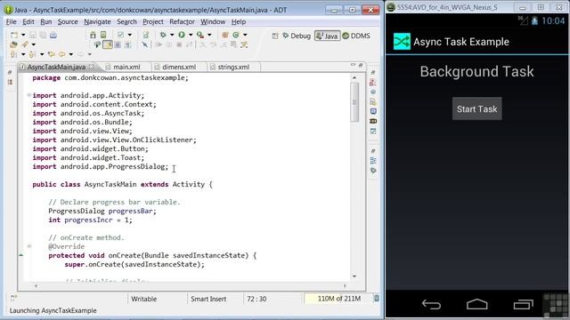 Android App Programming | Threads And Async Tasks смотреть онлайн
