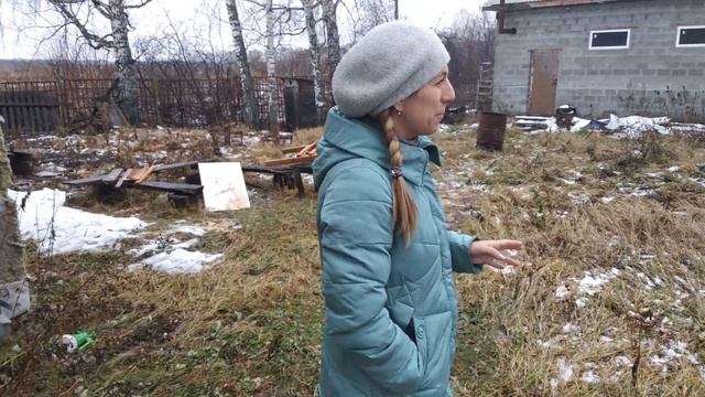 Купили заброшенный участок и недостроенный дом [Обзор участка] смотреть онлайн