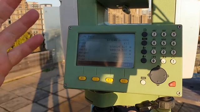 SETTING OUT - How to do Resection using a Total Station. Step by step guide to orientate the EDM. смотреть онлайн