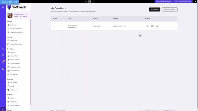 How Discussion Forums Works on Platforms Built with Yo!Coach смотреть онлайн