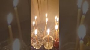 Снятие порчи на церковных свечах.