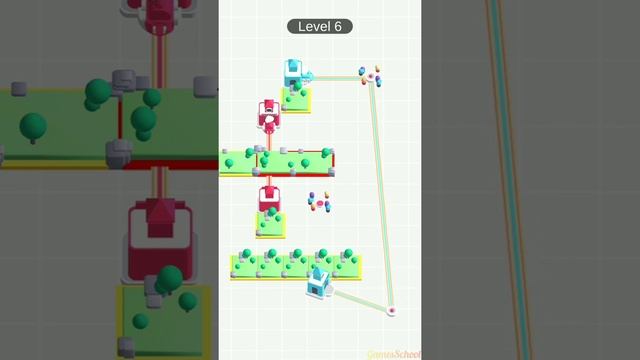 Genius Tiny Train Puzzle - Railway Planner Game - Android Gameplay смотреть онлайн