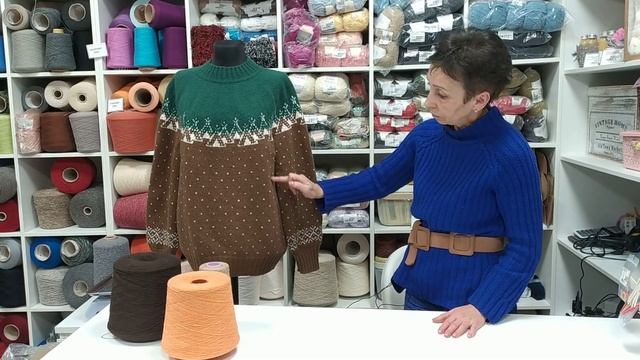 Жаккардовый узор спицами. Смотрим изнанку. смотреть онлайн